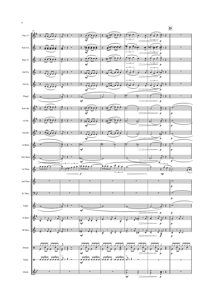 Misty Brass Band scores gallery preview page 4