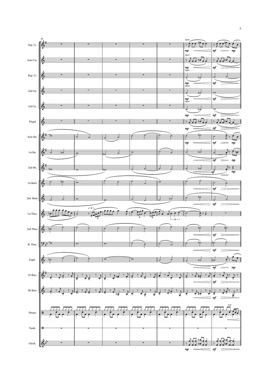 Misty Brass Band scores gallery preview page 5