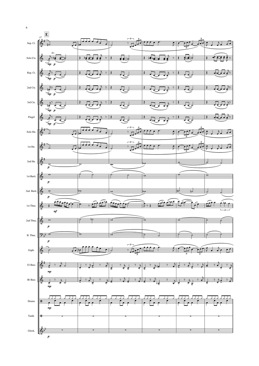 Misty Brass Band scores gallery preview page 6