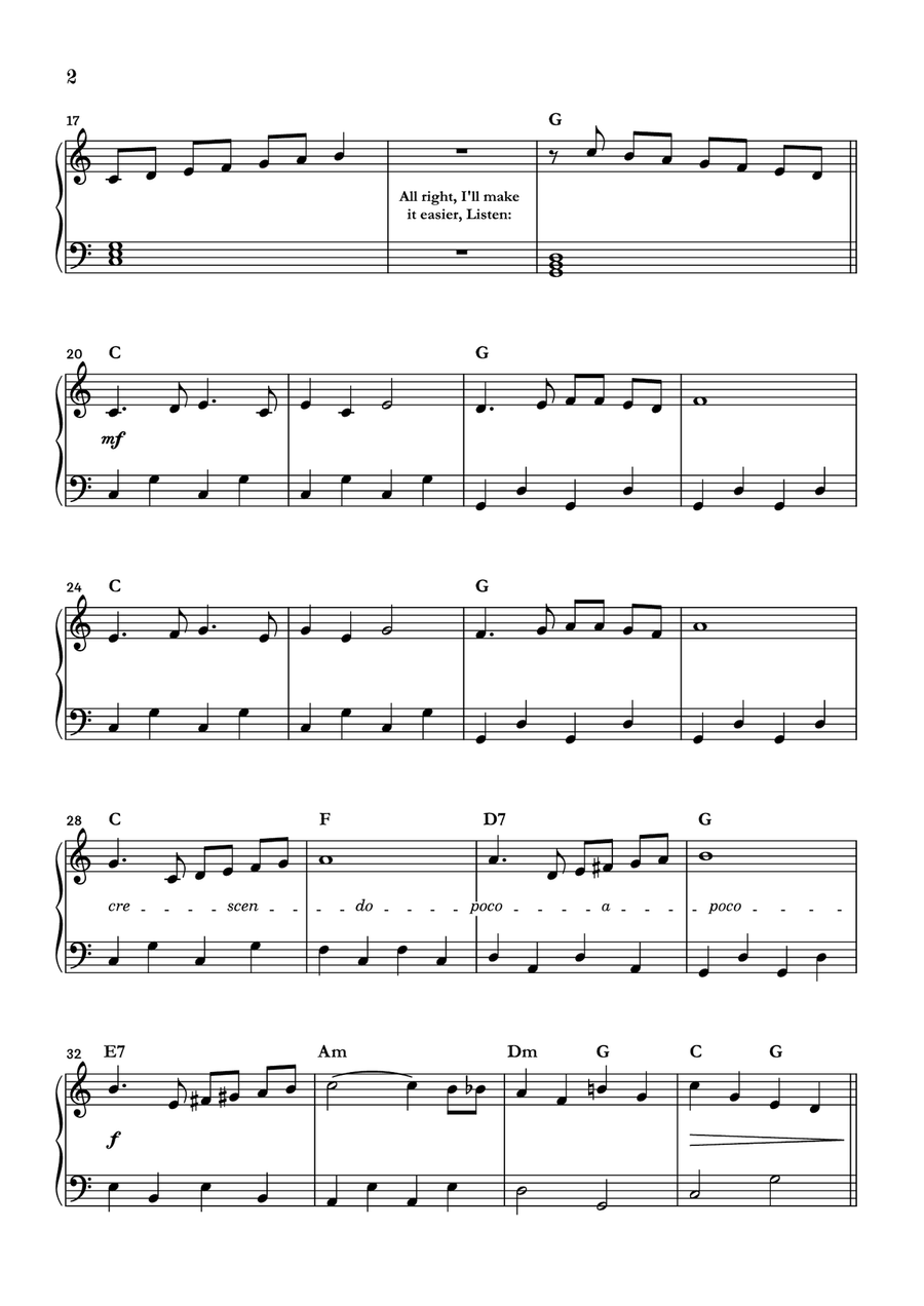 Do-re-mi Easy Piano scores gallery preview page 2
