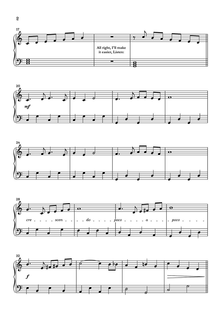 Do-re-mi Easy Piano scores gallery preview page 2