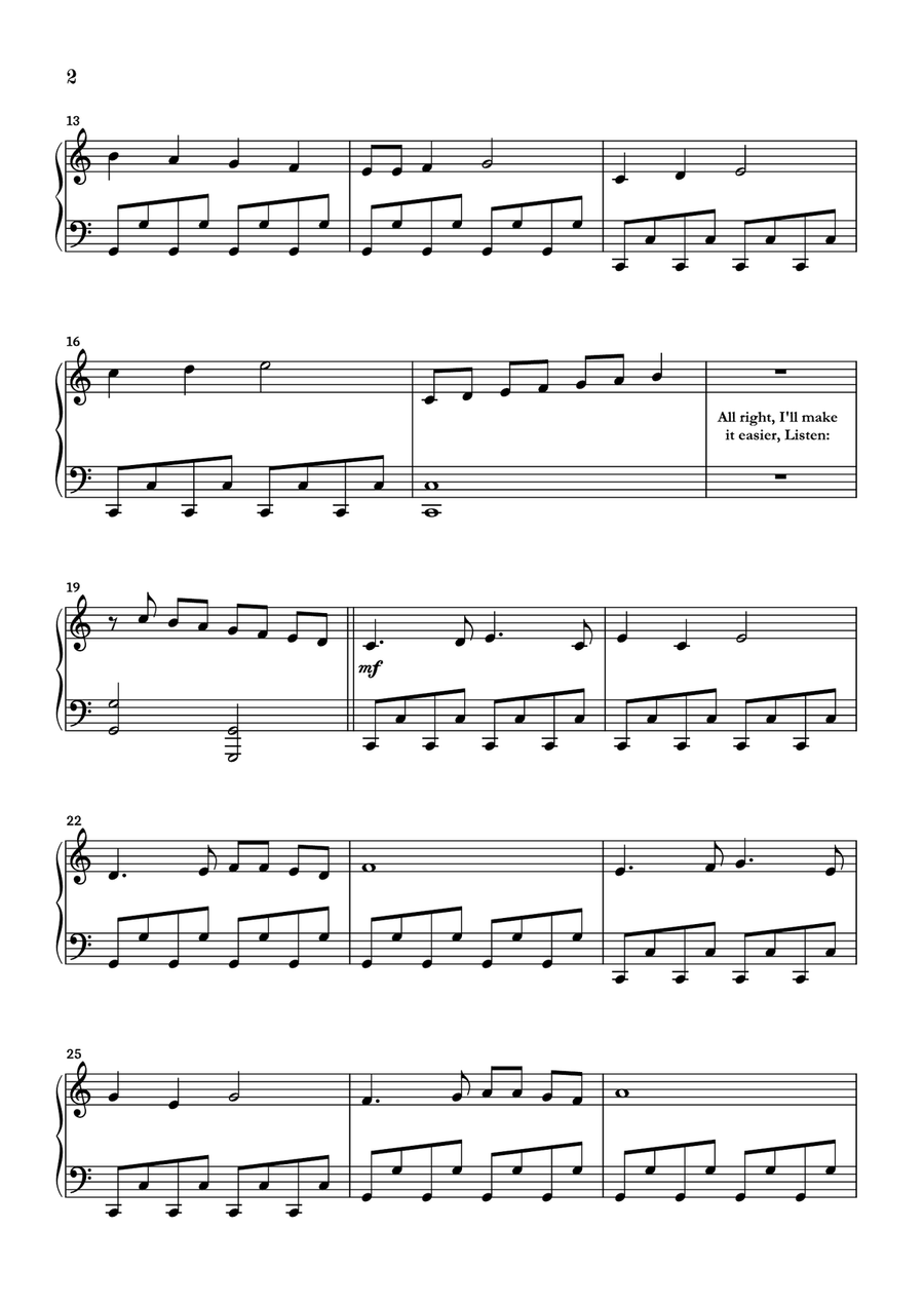 Do-re-mi Piano Solo scores gallery preview page 2