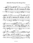 2041104 (Version For String Trio) - Score Only