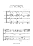Introit: O Lord My God