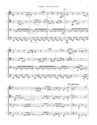 Humorous Scherzo, Op. 12, No. 9 for Trombone Quartet Trombone Quartet scores gallery preview page 3