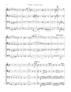 Humorous Scherzo, Op. 12, No. 9 for Trombone Quartet Trombone Quartet scores gallery preview page 4