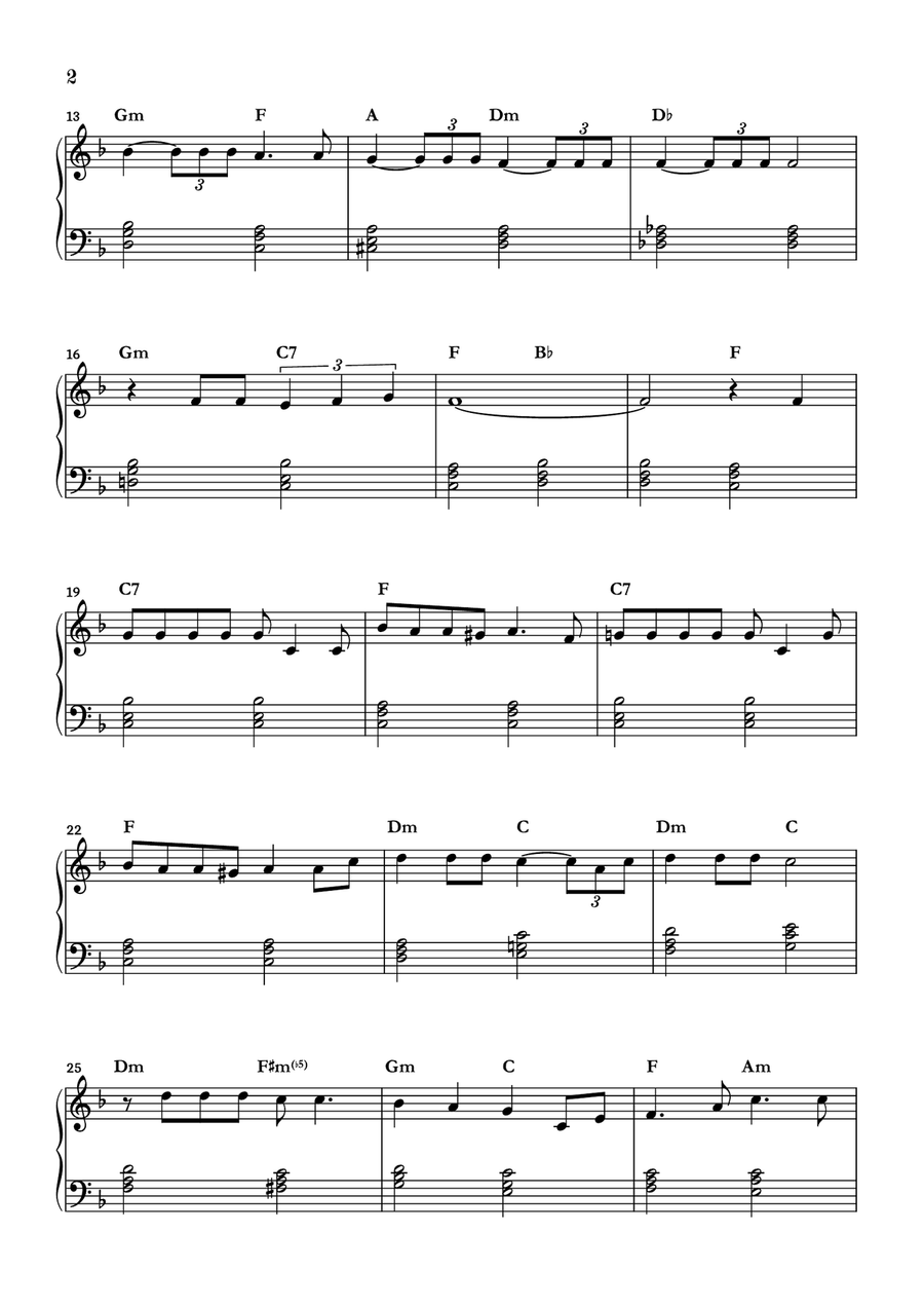 What A Wonderful World Easy Piano scores gallery preview page 2