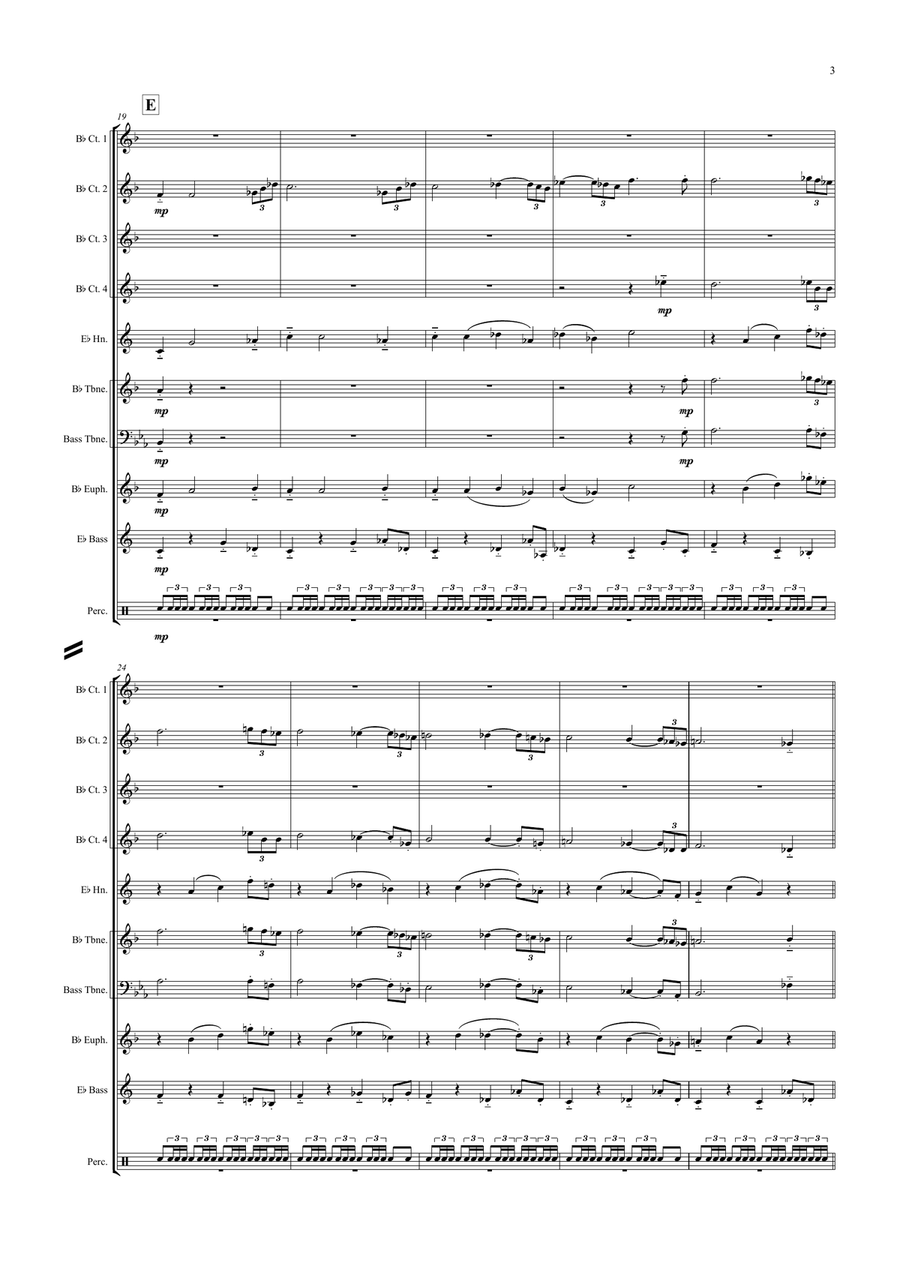 Temptation Temptation Brass Ensemble scores gallery preview page 3