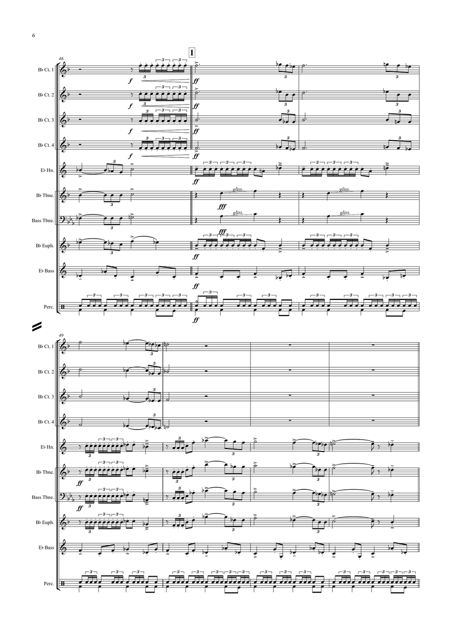 Temptation Temptation Brass Ensemble scores gallery preview page 6