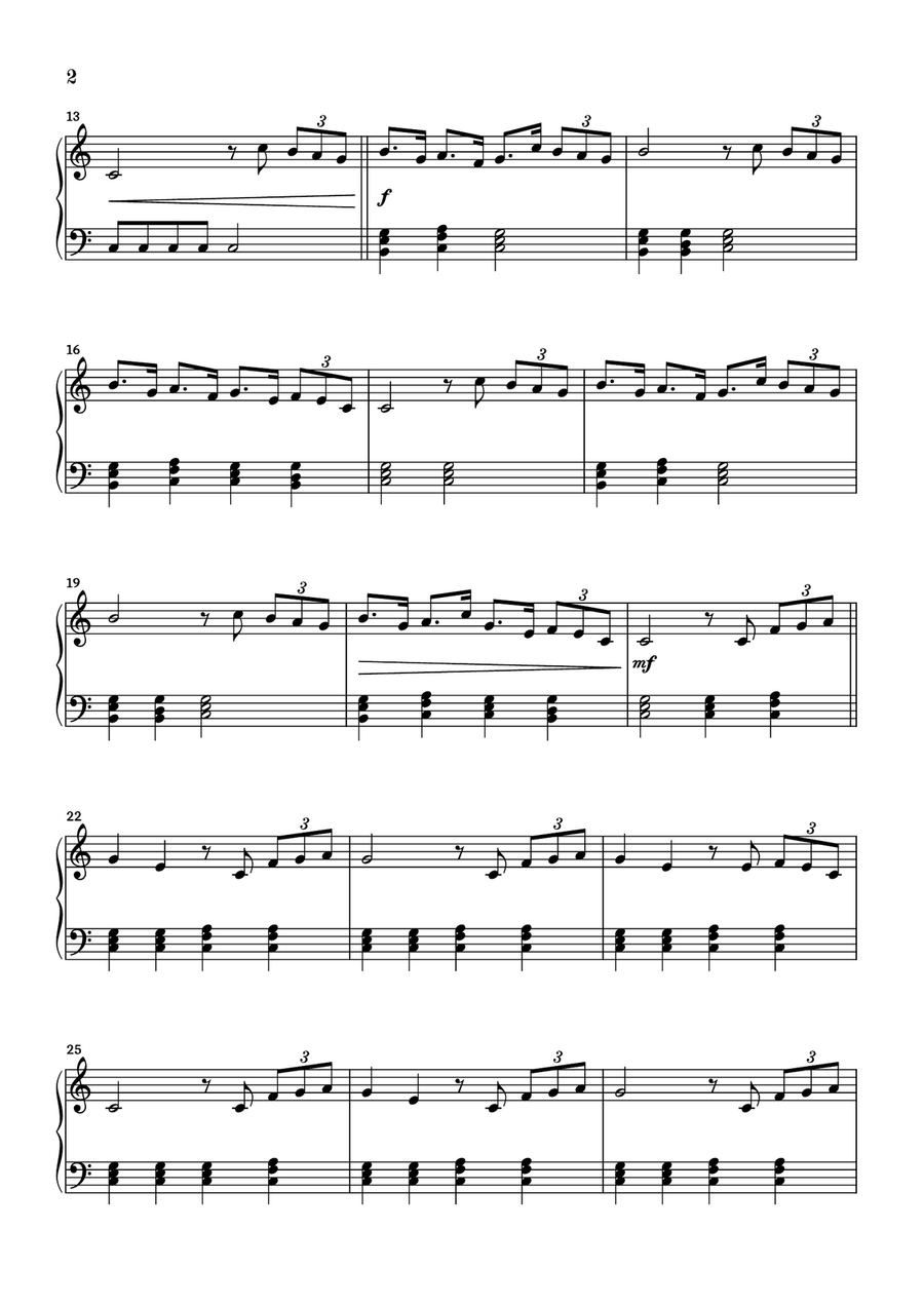 Chariots Of Fire Easy Piano scores gallery preview page 2