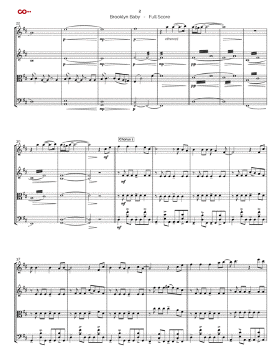 Brooklyn Baby Cello scores gallery preview page 2