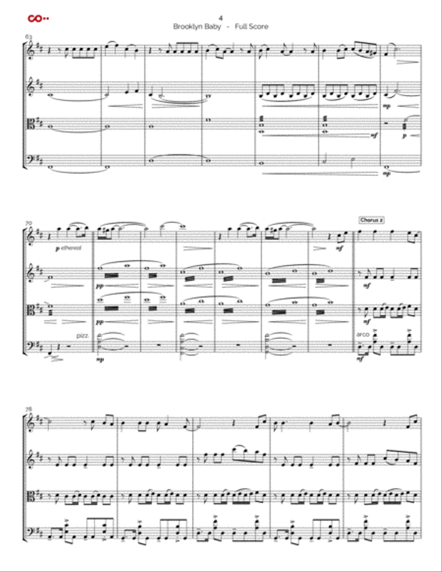 Brooklyn Baby Cello scores gallery preview page 4