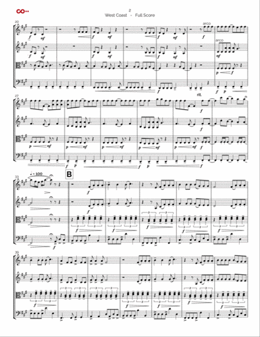 West Coast Cello scores gallery preview page 2