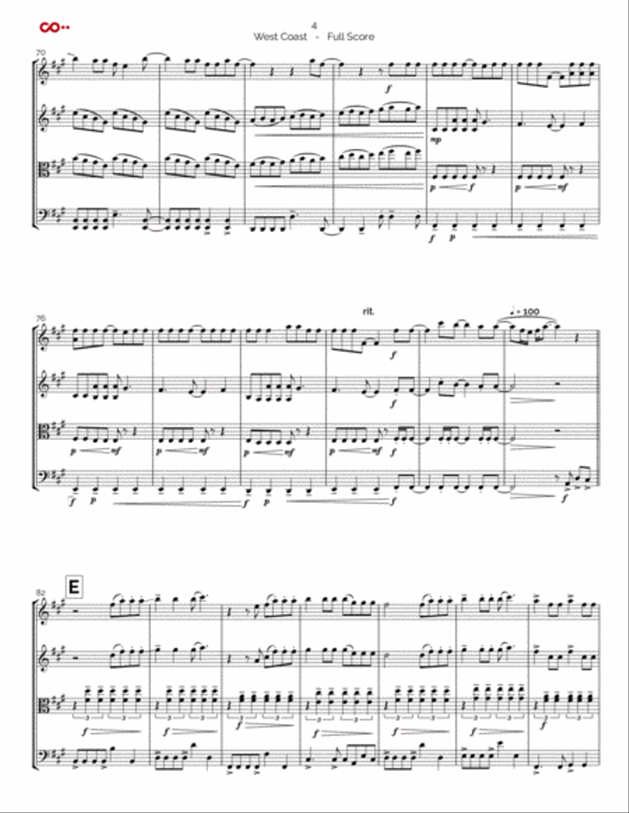 West Coast Cello scores gallery preview page 4