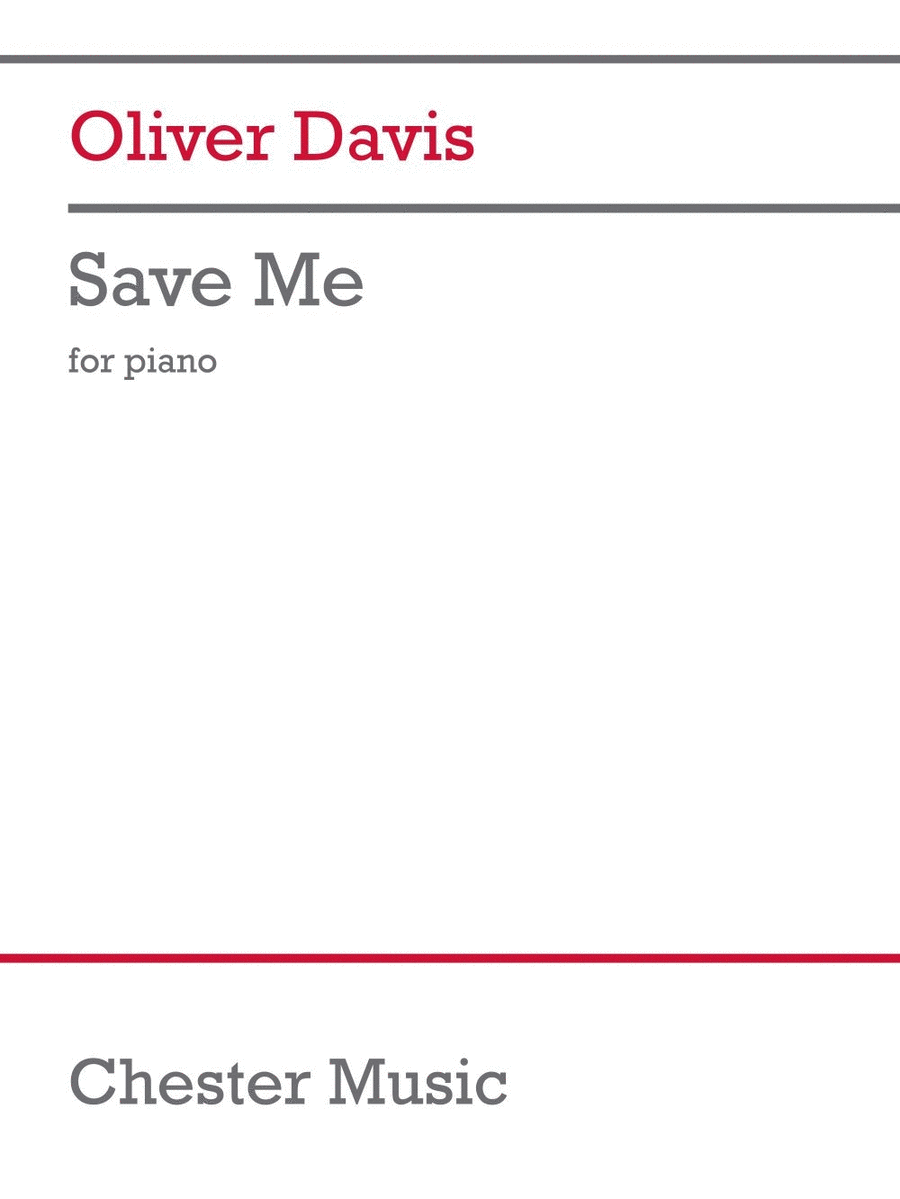 Save Me Save Me Piano scores gallery preview page 1