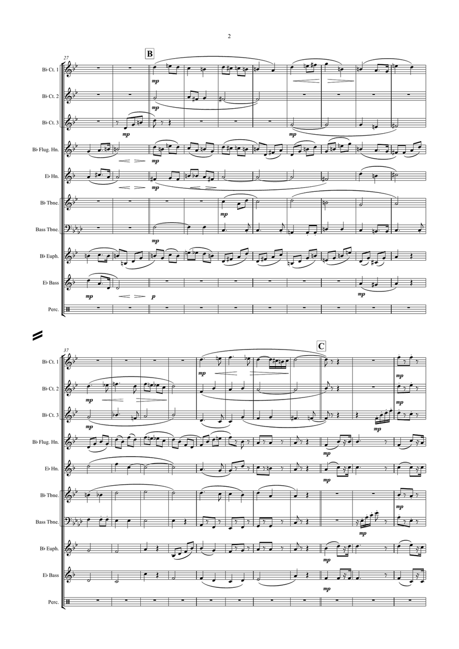 Bridal Chorus (Lohengrin) Brass Ensemble scores gallery preview page 2