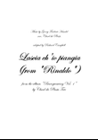 Lascia ch'io piangia (from Rinaldo)
