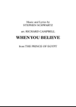 When You Believe