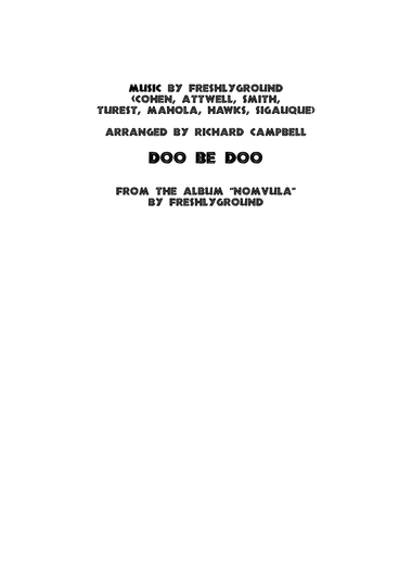 Doo Be Doo