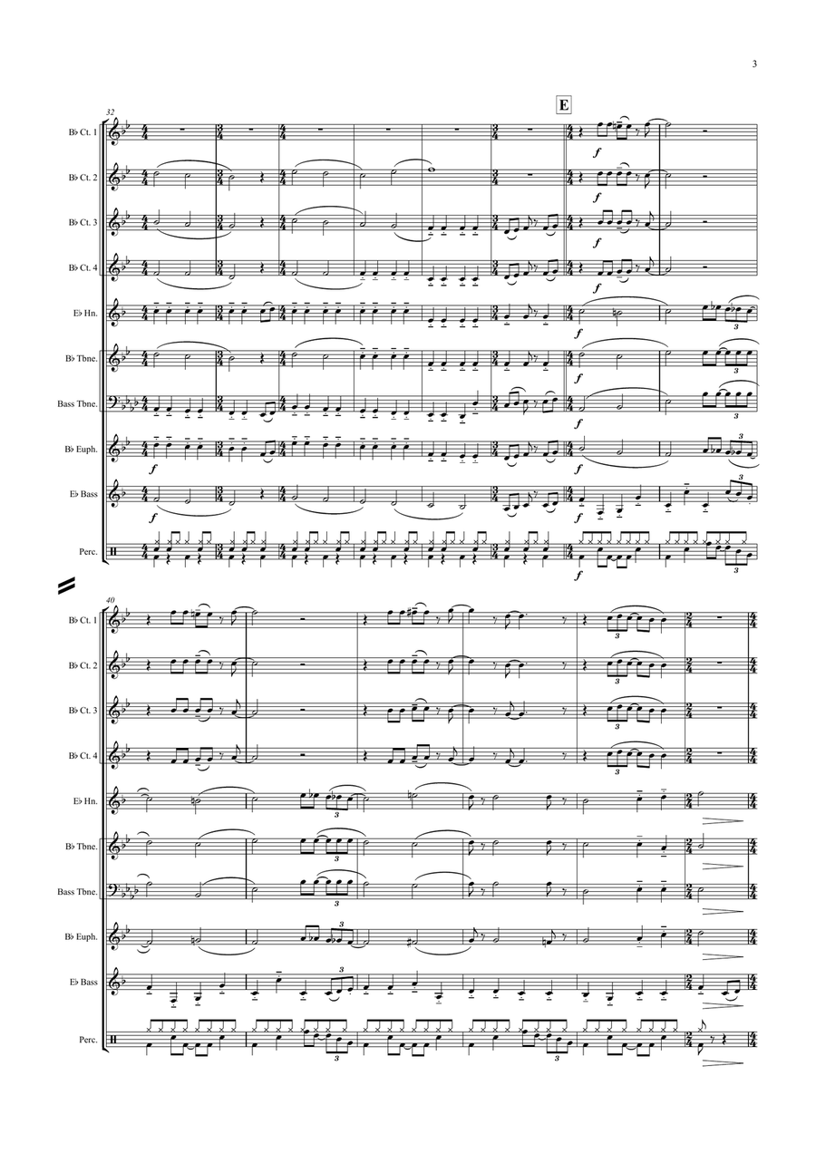 All You Need Is Love All You Need Is Love Brass Ensemble scores gallery preview page 3