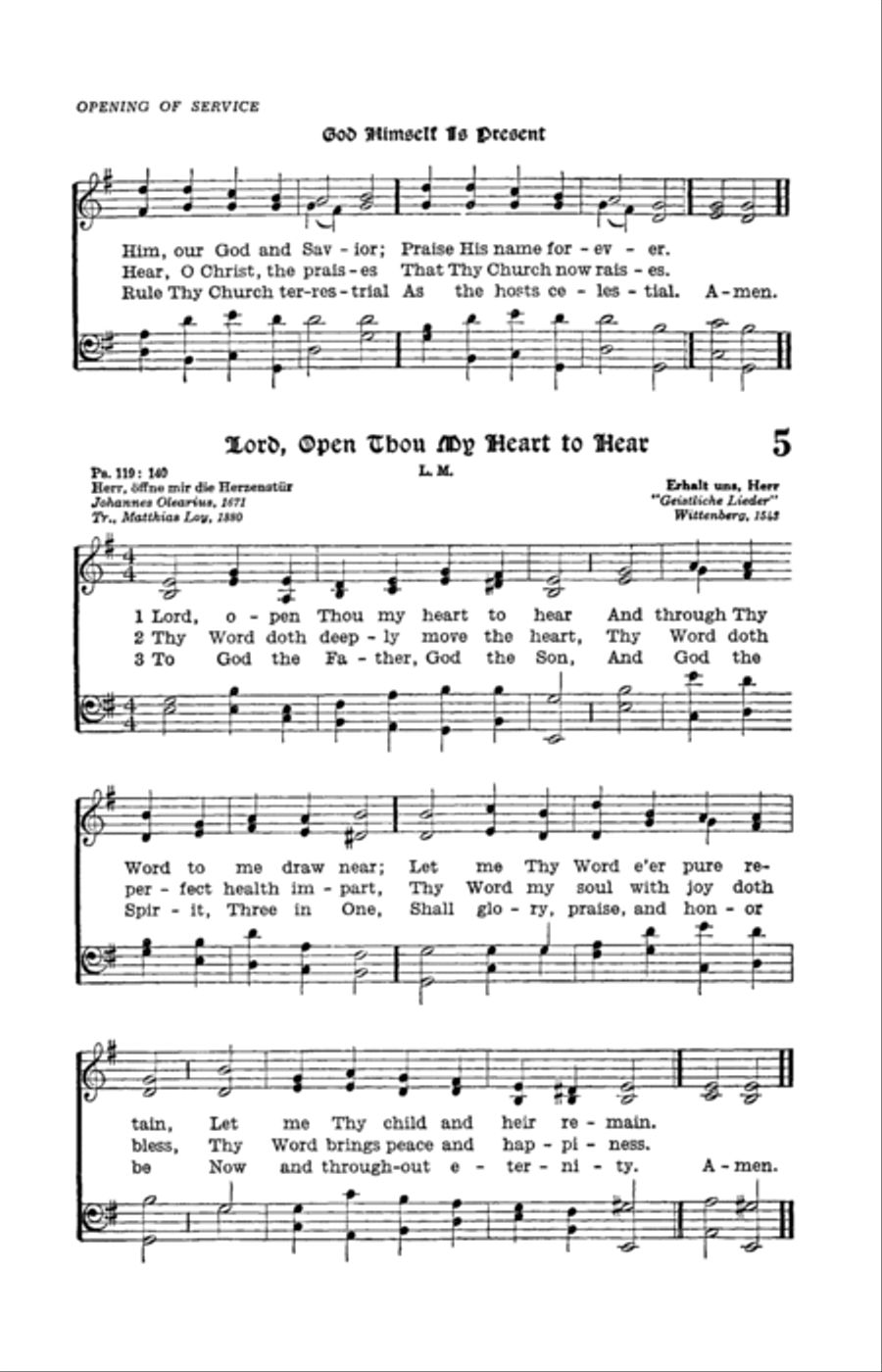 The Lutheran Hymnal: Pew Edition Choir scores gallery preview page 16