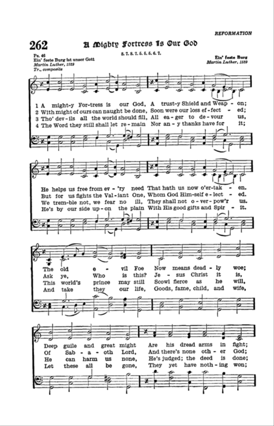 The Lutheran Hymnal: Pew Edition Choir scores gallery preview page 18