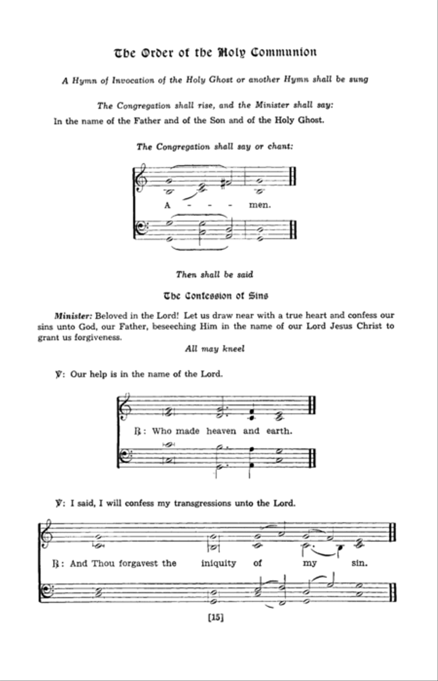 The Lutheran Hymnal: Pew Edition Choir scores gallery preview page 4