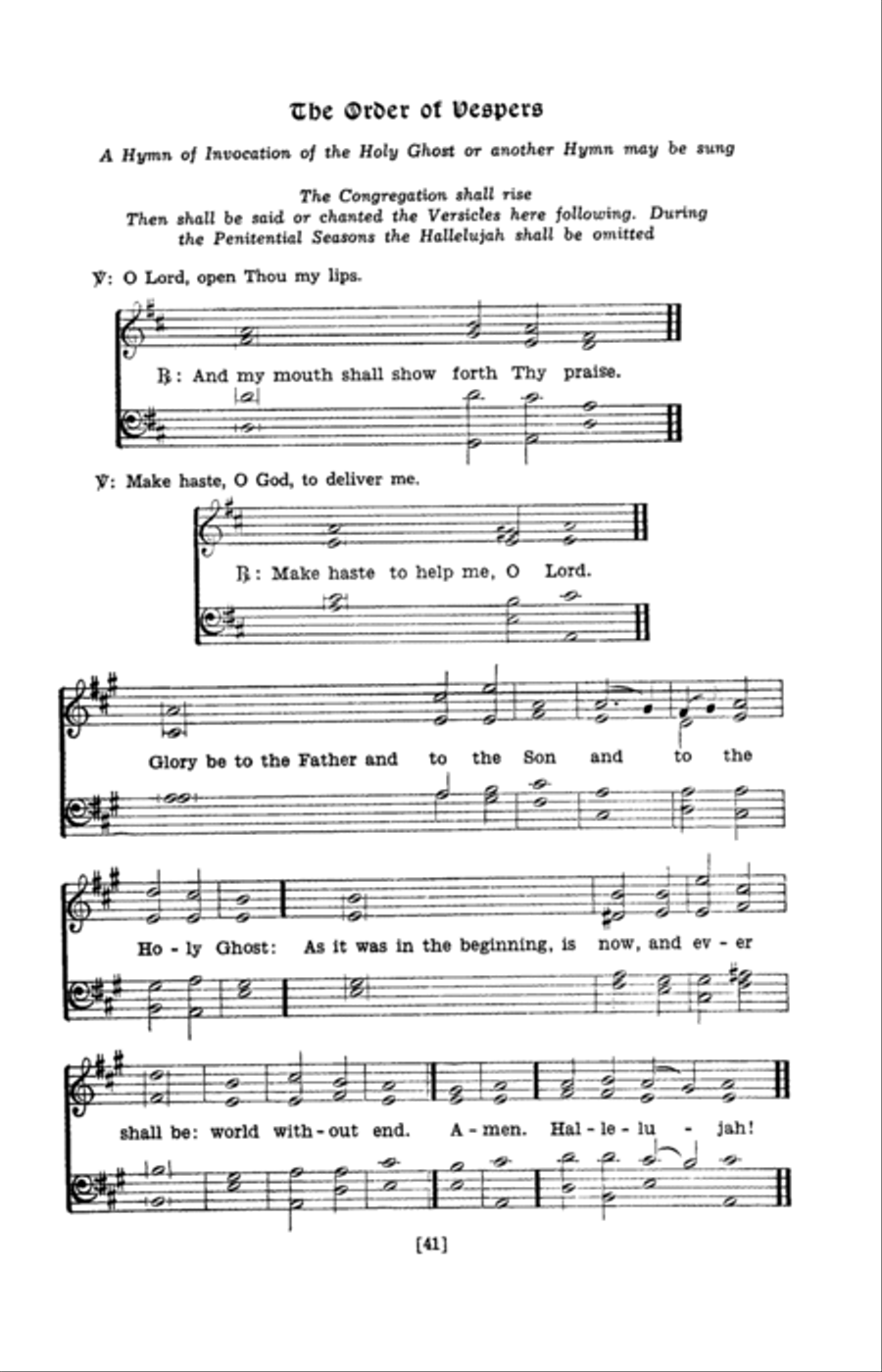 The Lutheran Hymnal: Pew Edition Choir scores gallery preview page 6
