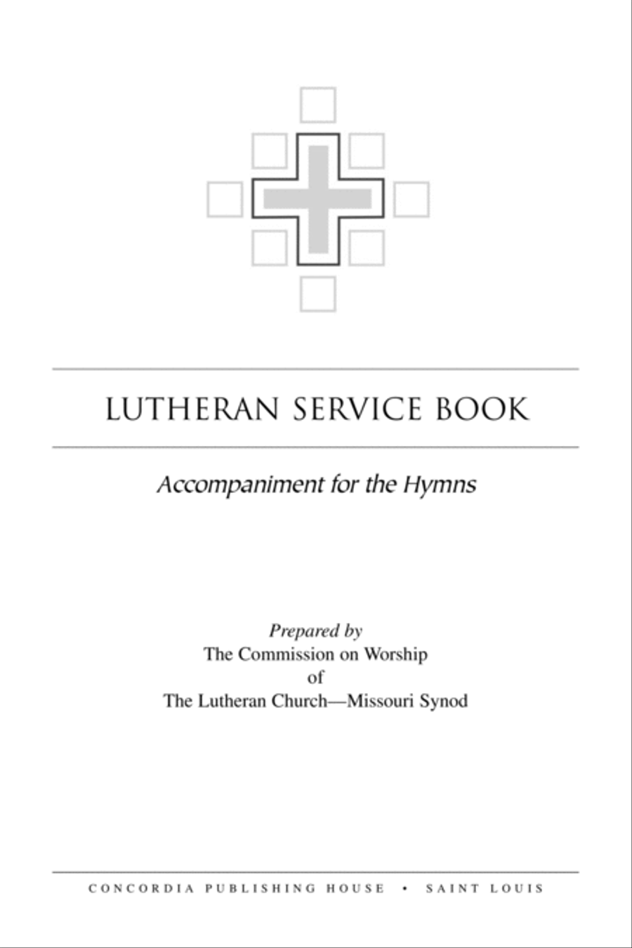 Lutheran Service Book: Hymn Accompaniment Edition Choir scores gallery preview page 2
