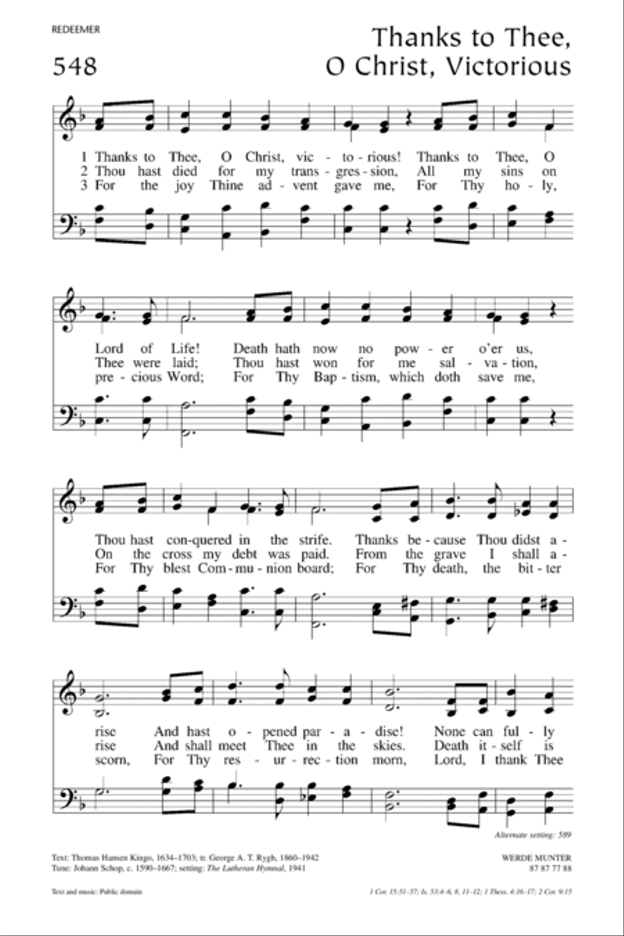 Lutheran Service Book: Hymn Accompaniment Edition Choir scores gallery preview page 13
