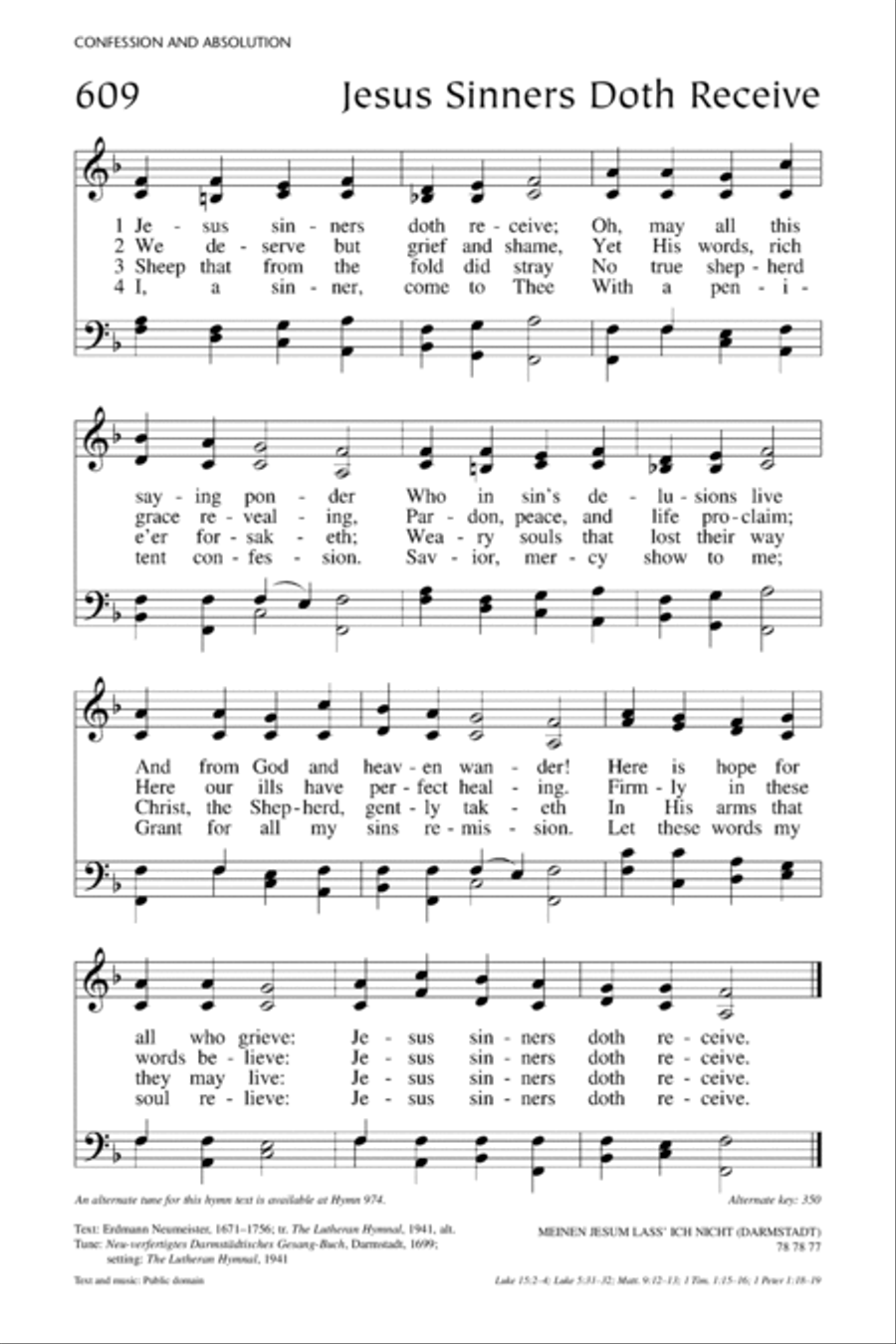 Lutheran Service Book: Hymn Accompaniment Edition Choir scores gallery preview page 21