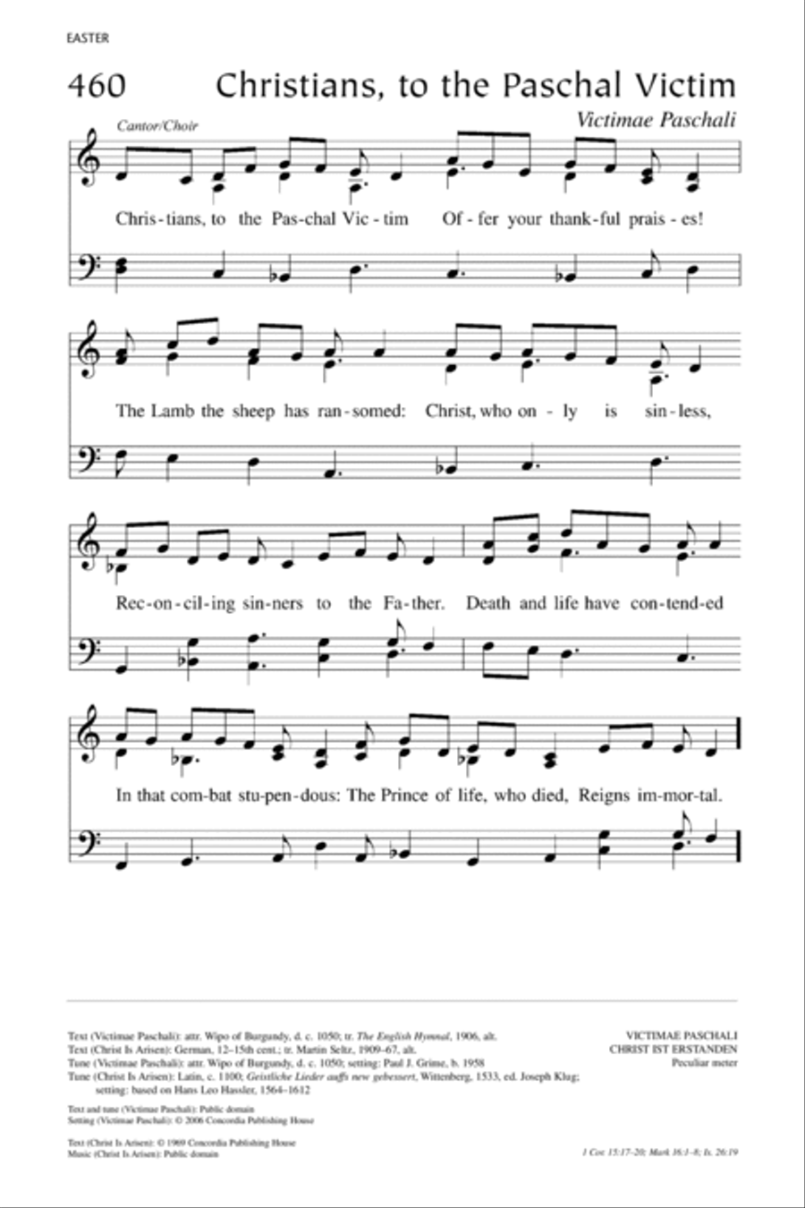 Lutheran Service Book: Hymn Accompaniment Edition Choir scores gallery preview page 11