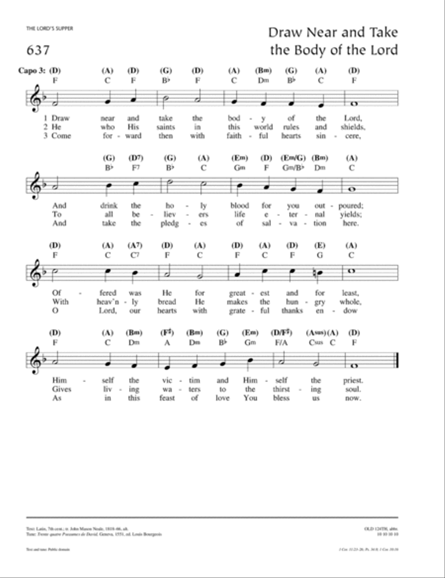 Lutheran Service Book: Guitar Chord Edition Guitar scores gallery preview page 14