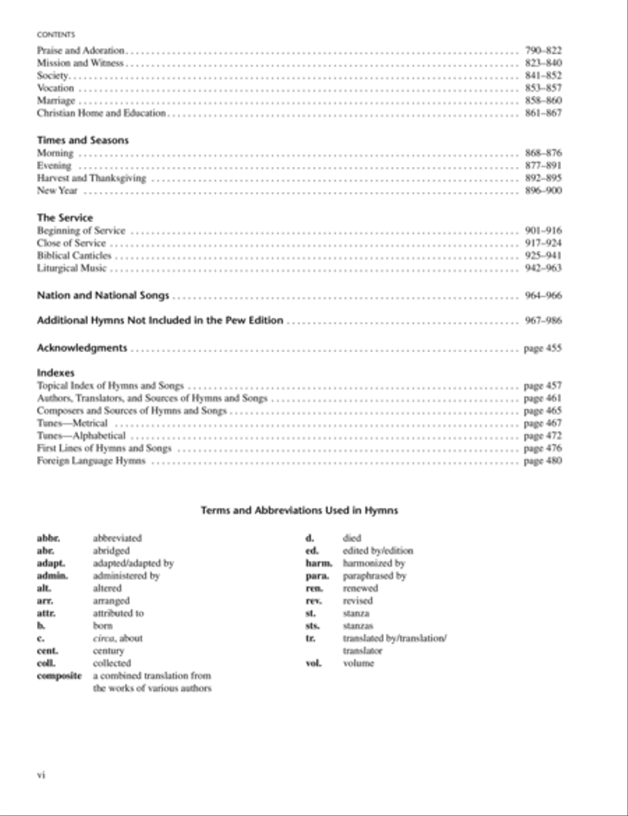 Lutheran Service Book: Guitar Chord Edition Guitar scores gallery preview page 5