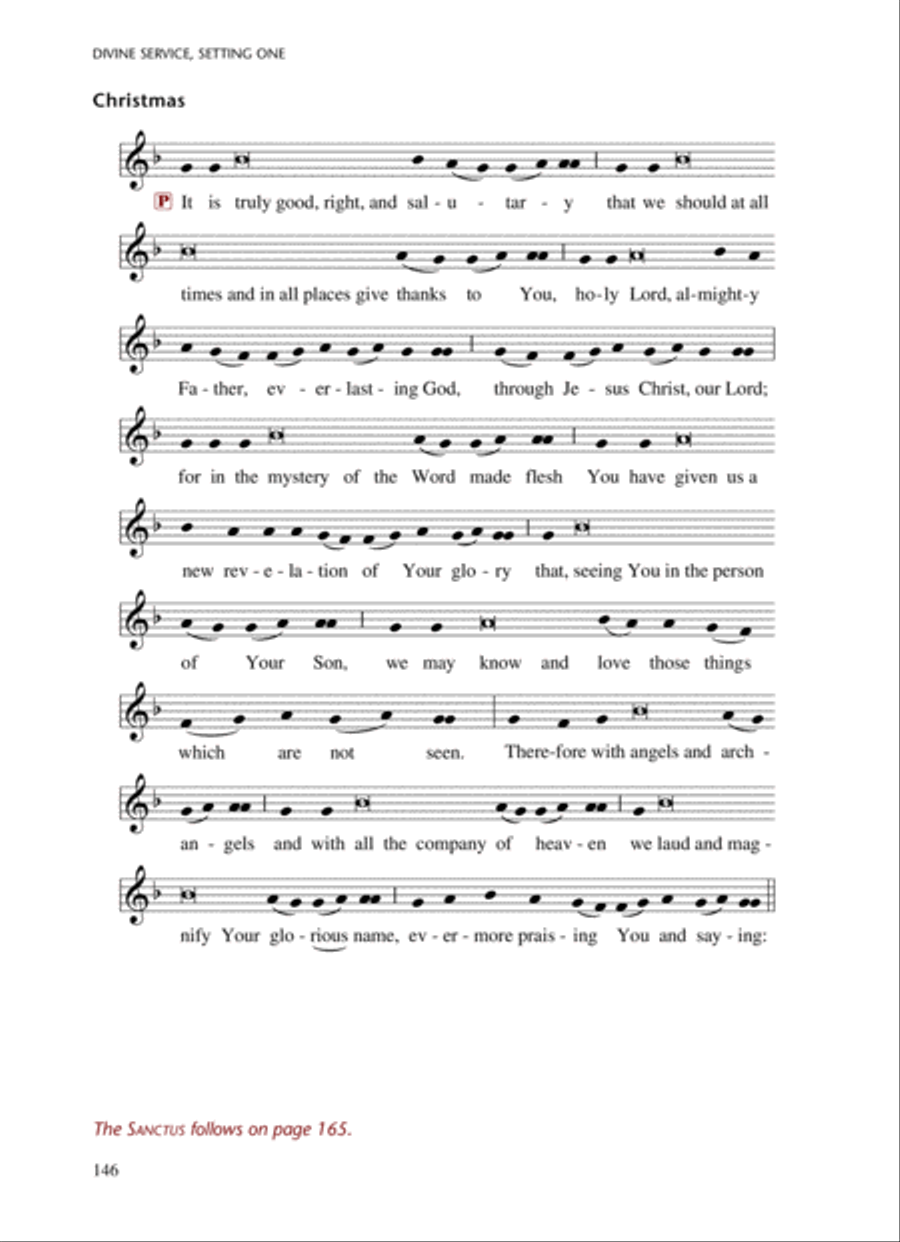 Lutheran Service Book: Altar Book Choir scores gallery preview page 21