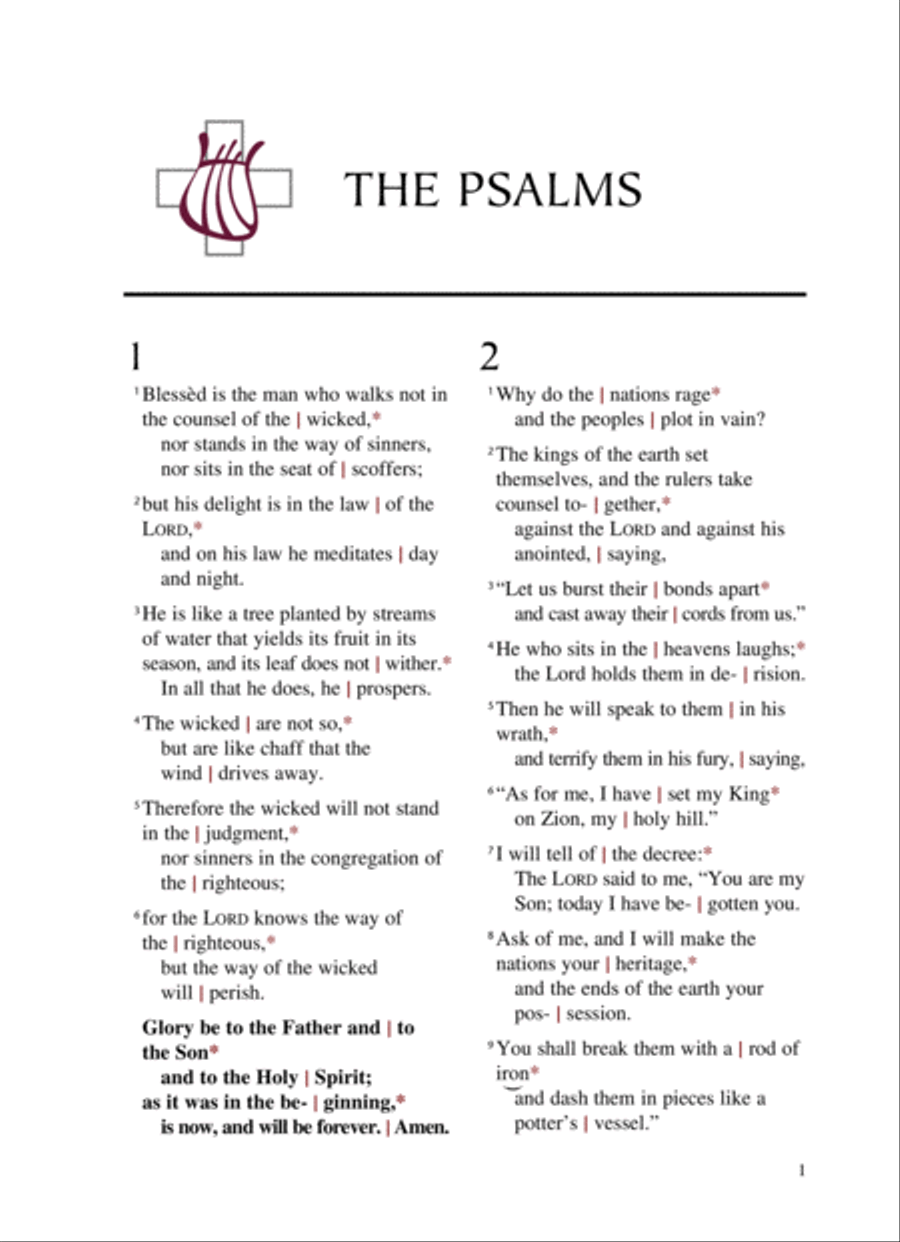 Lutheran Service Book: Altar Book Choir scores gallery preview page 7