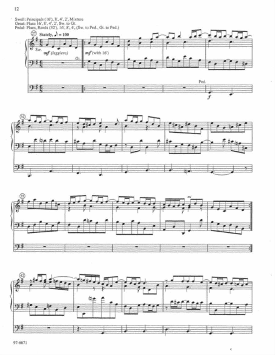 Welsh Hymn Tune Preludes Welsh Hymn Tune Preludes Organ scores gallery preview page 6