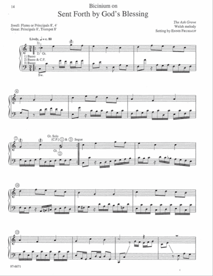 Welsh Hymn Tune Preludes Welsh Hymn Tune Preludes Organ scores gallery preview page 7