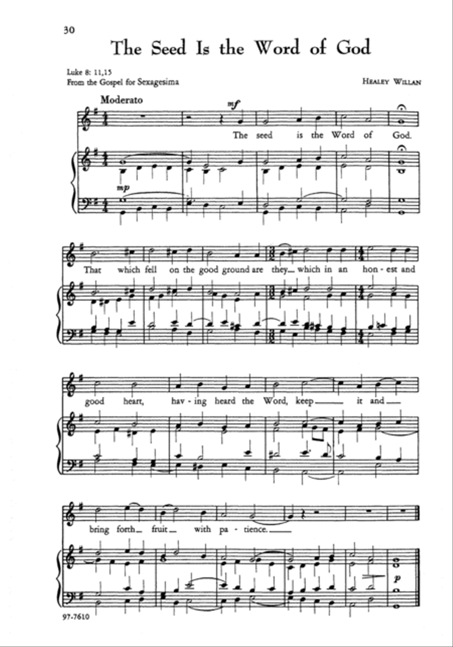 We Praise Thee, Part II We Praise Thee, Part II Choir scores gallery preview page 12