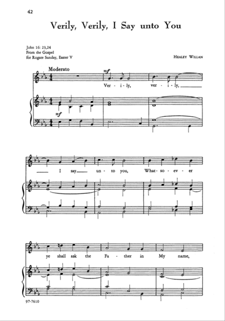 We Praise Thee, Part II We Praise Thee, Part II Choir scores gallery preview page 19