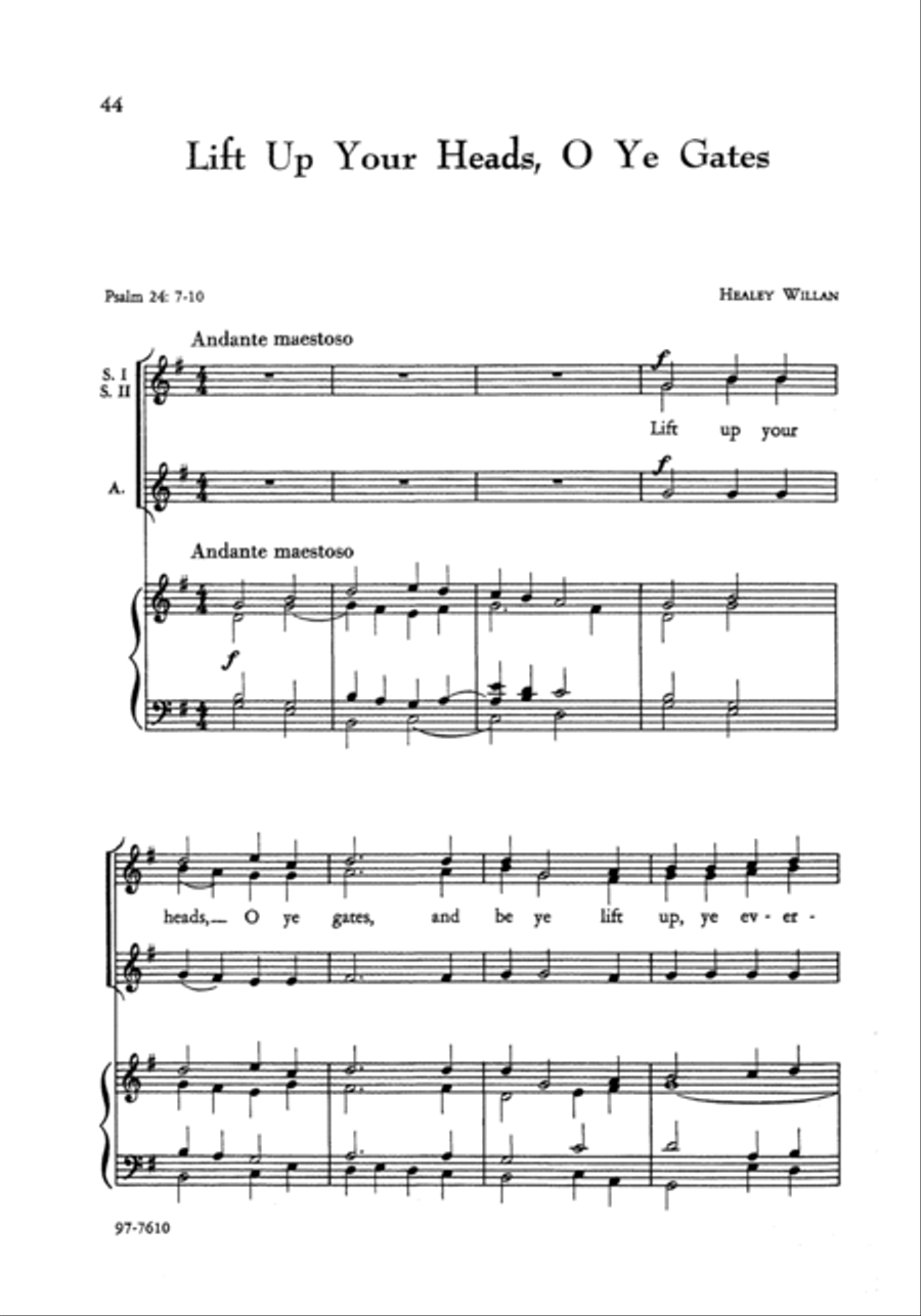 We Praise Thee, Part II We Praise Thee, Part II Choir scores gallery preview page 20