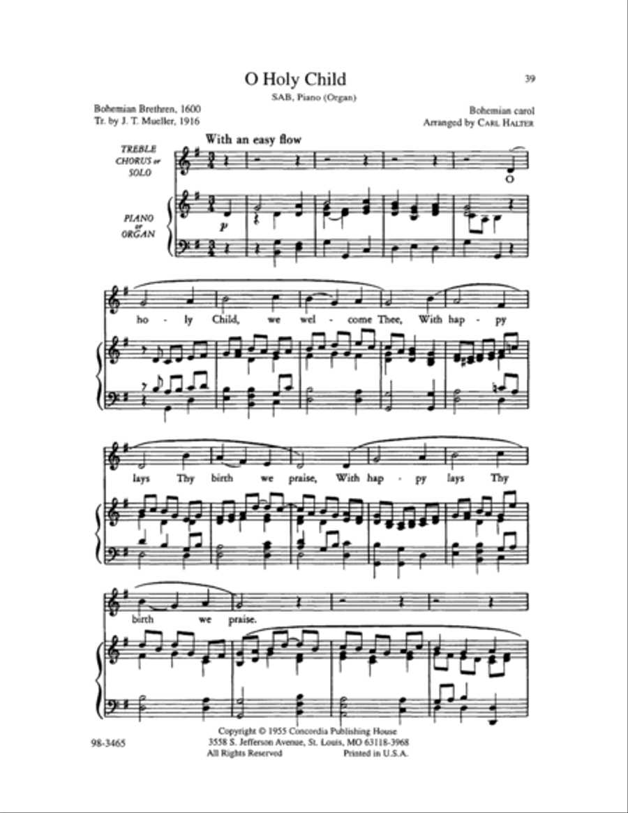 Concordia Classics Concordia Classics Choir scores gallery preview page 13