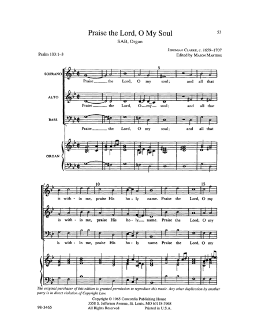 Concordia Classics Concordia Classics Choir scores gallery preview page 16