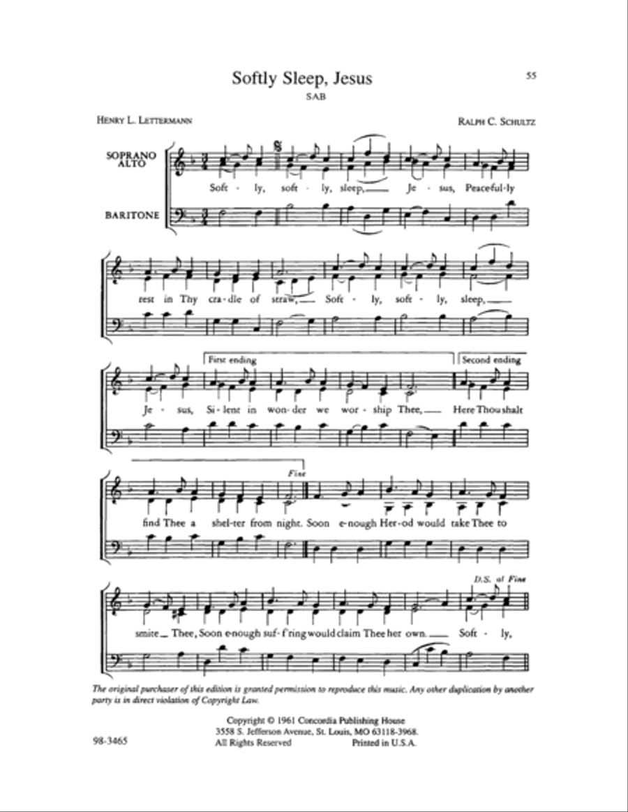 Concordia Classics Concordia Classics Choir scores gallery preview page 17