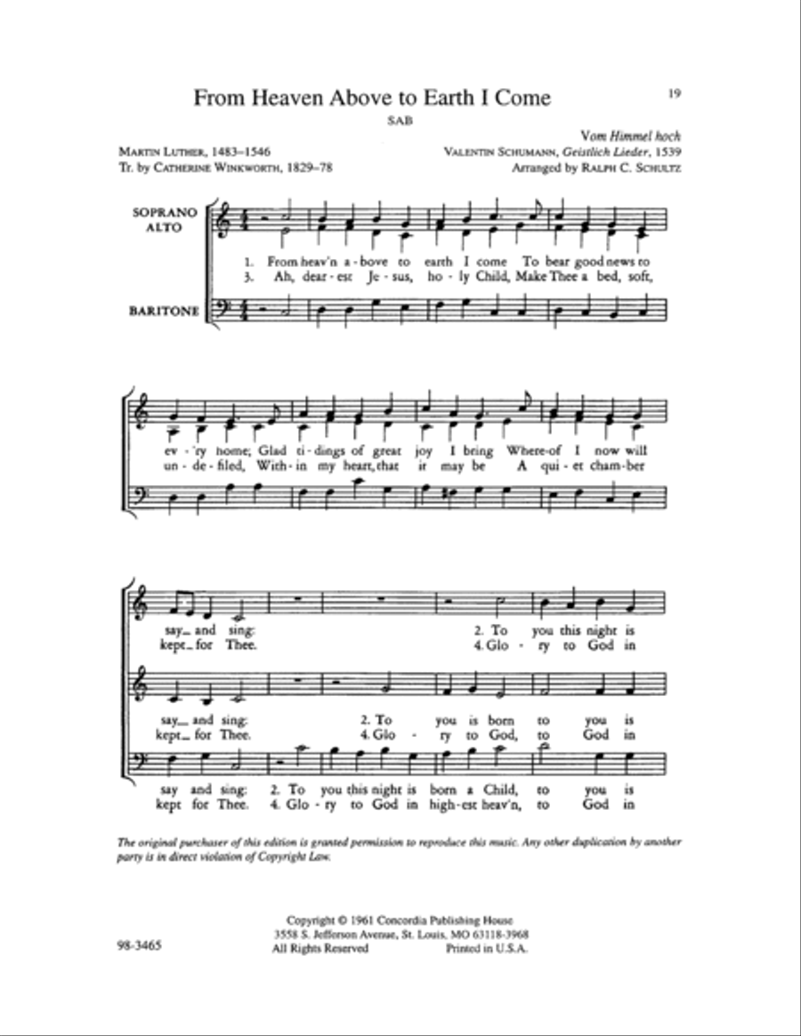 Concordia Classics Concordia Classics Choir scores gallery preview page 7