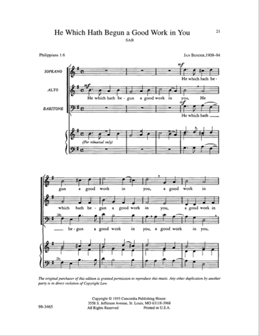 Concordia Classics Concordia Classics Choir scores gallery preview page 8