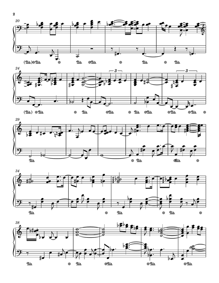 Quiet Nights Of Quiet Stars (corcovado) Piano Solo scores gallery preview page 2