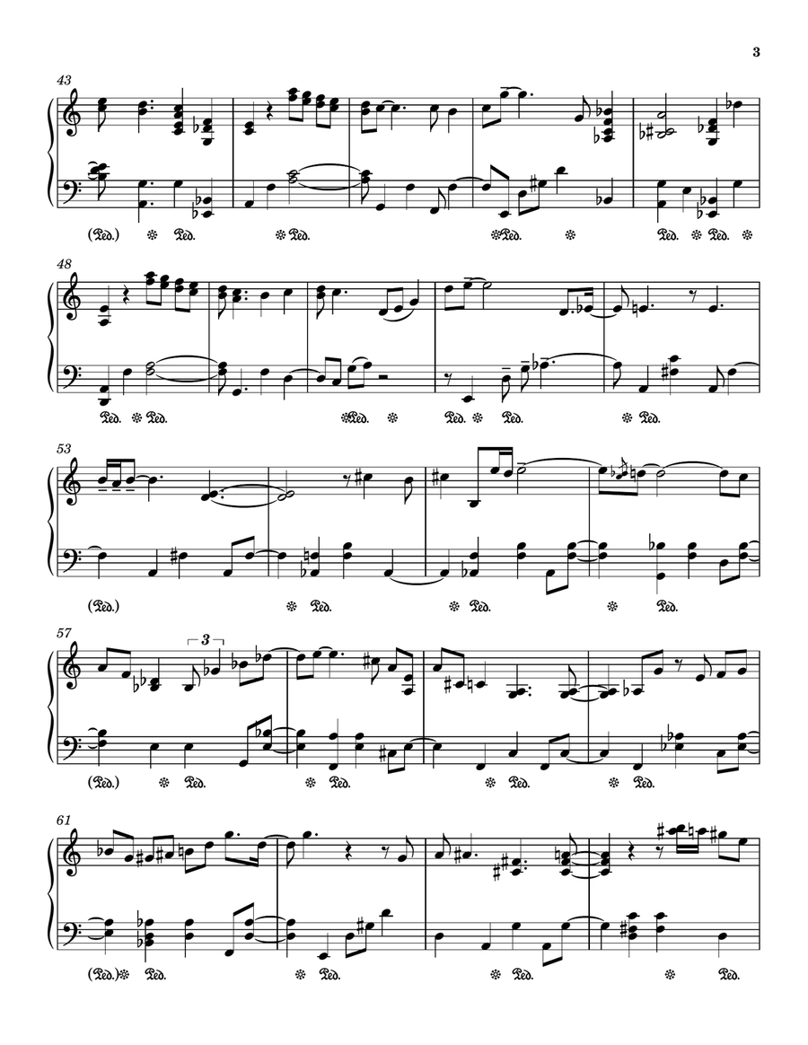 Quiet Nights Of Quiet Stars (corcovado) Piano Solo scores gallery preview page 3