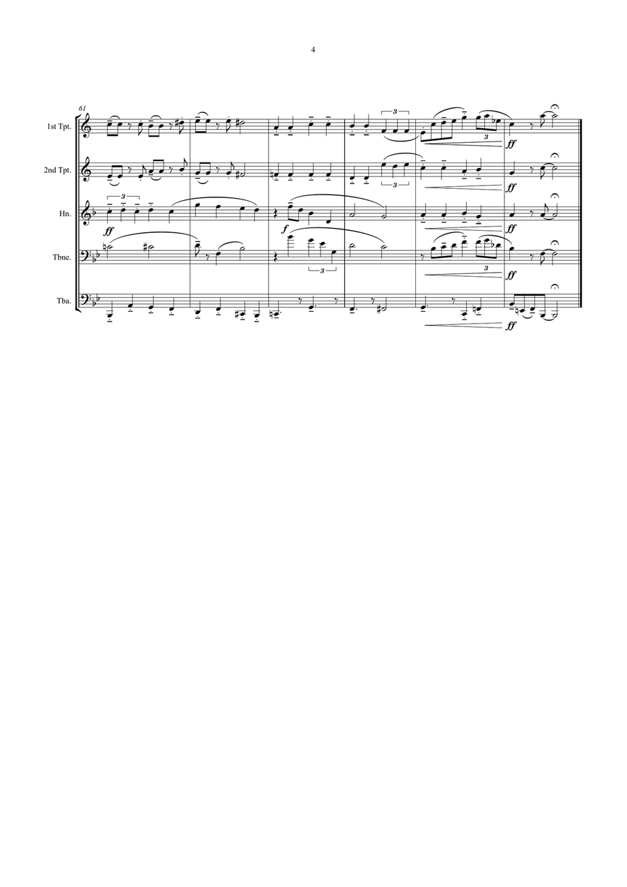 Body And Soul Body And Soul Brass Quintet scores gallery preview page 4