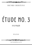 Bertini - Etude No. 3 in D Major - Intermediate